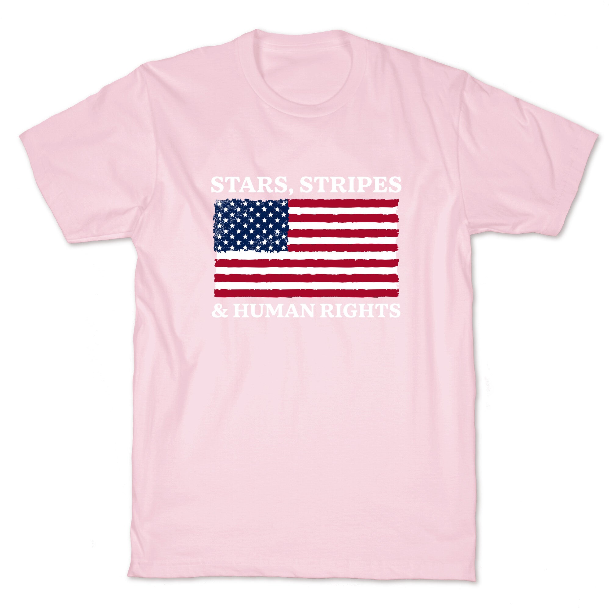 Stars Stripes And Human Rights T-Shirt