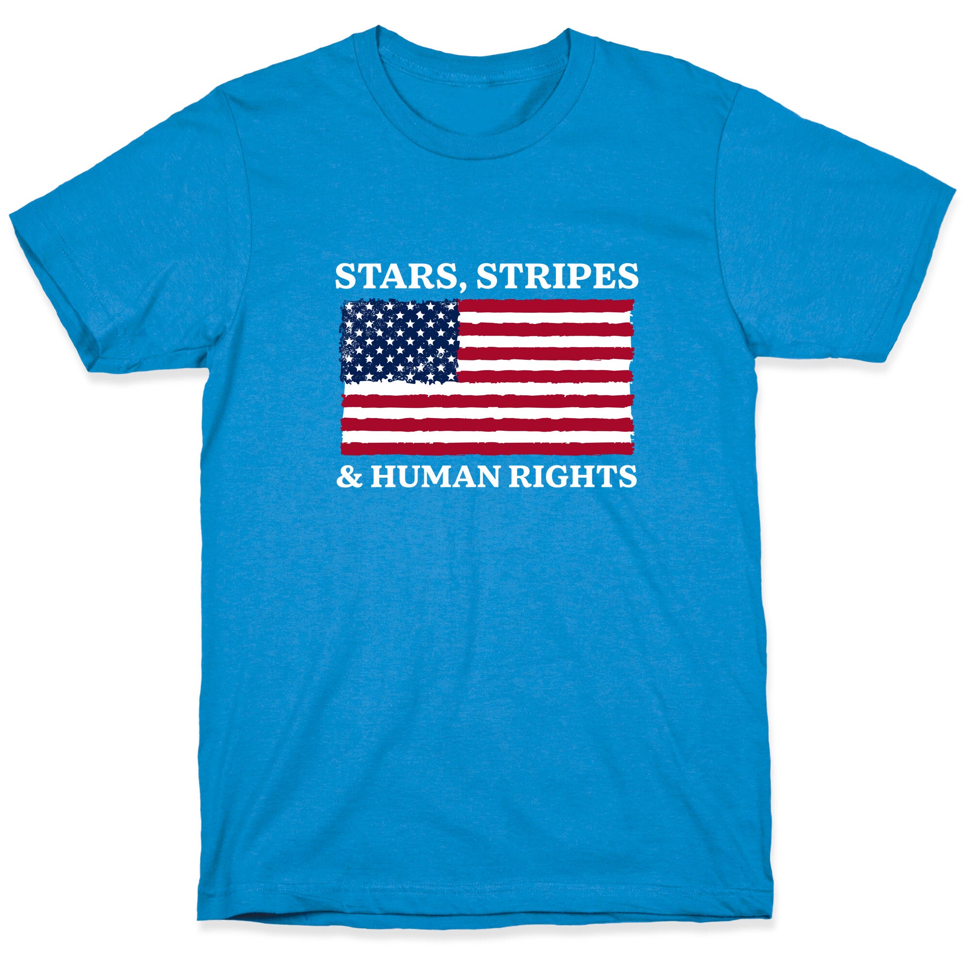 Stars Stripes And Human Rights T-Shirt