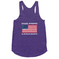 Stars Stripes And Human Rights Racerback Tank