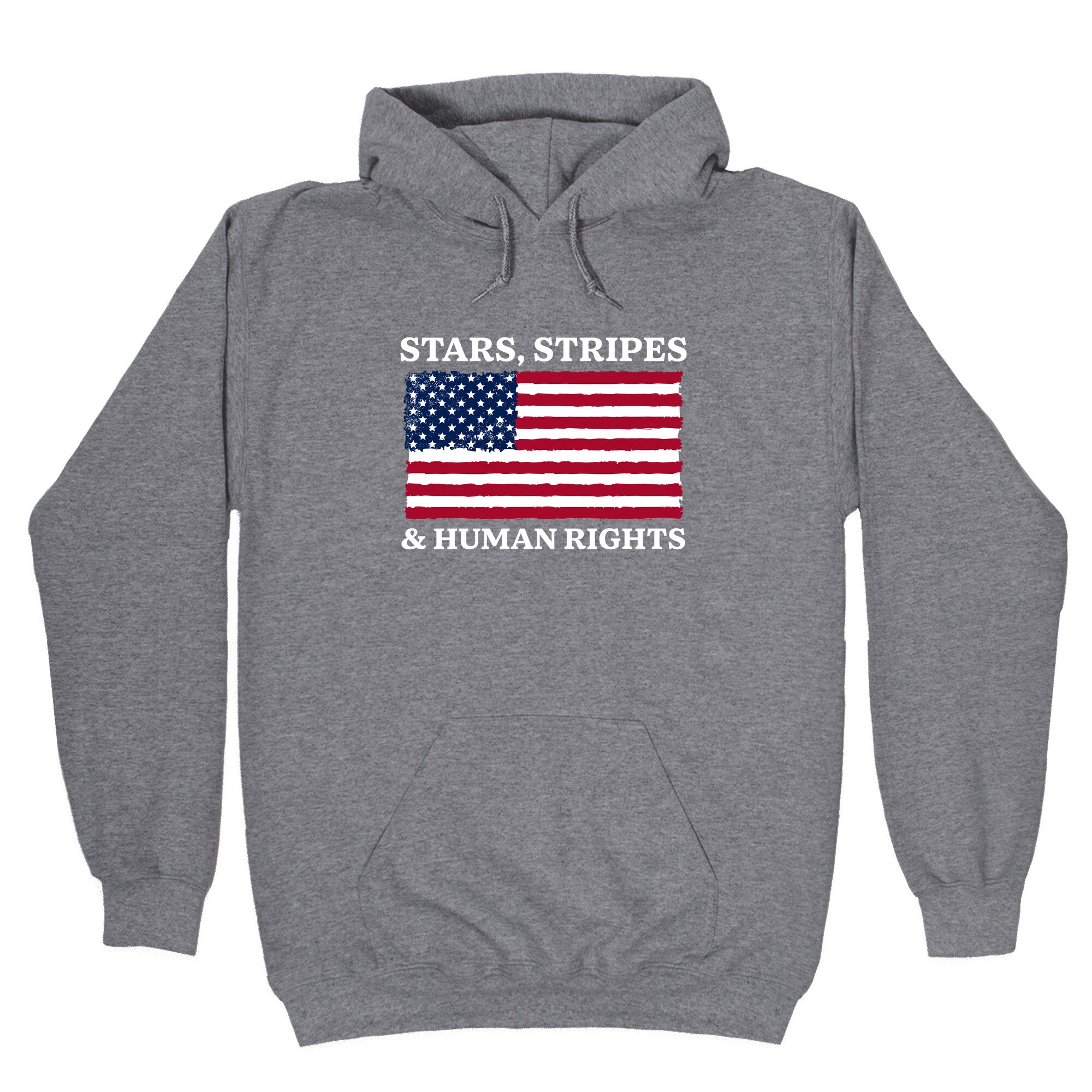 Stars Stripes And Human Rights Hoodie