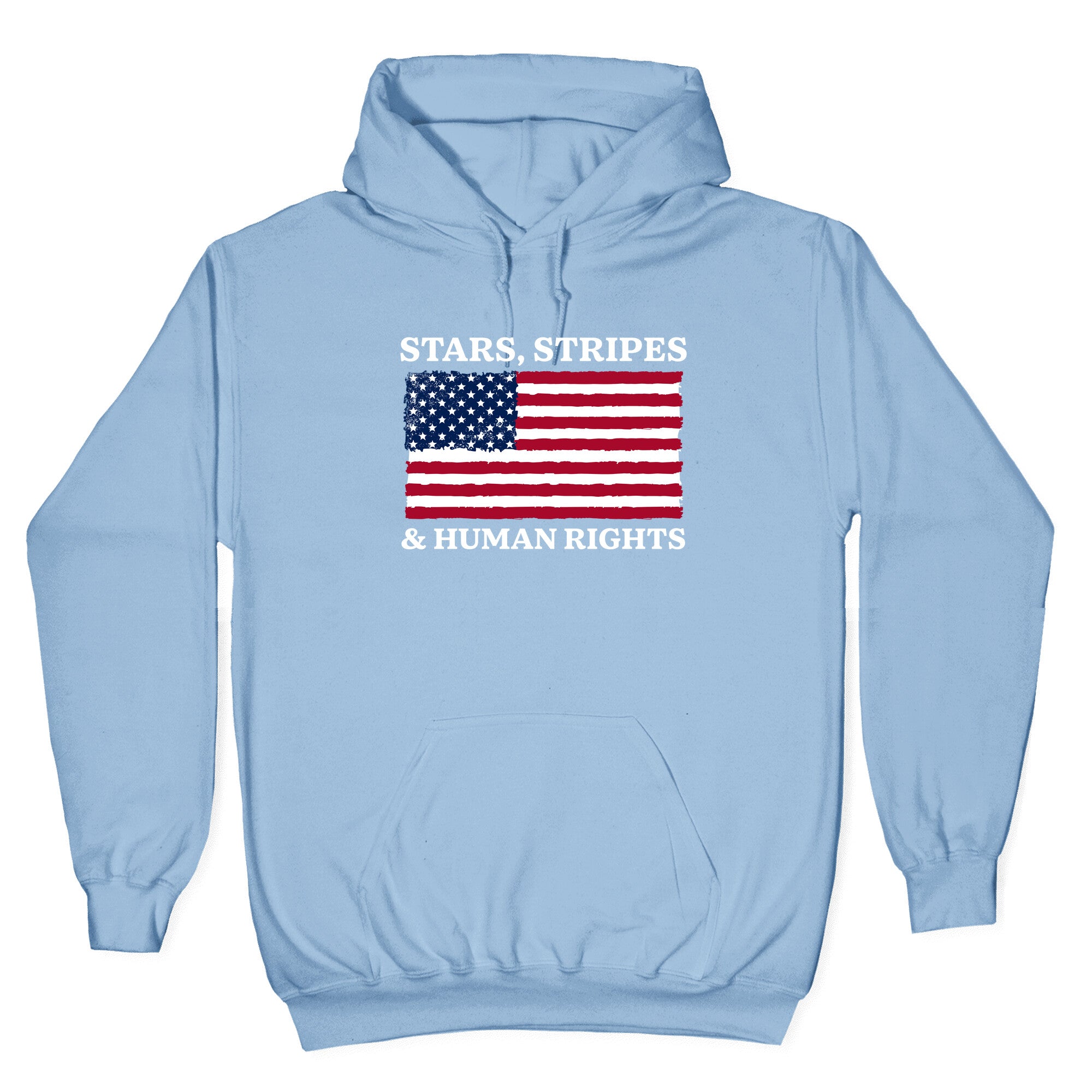 Stars Stripes And Human Rights Hoodie
