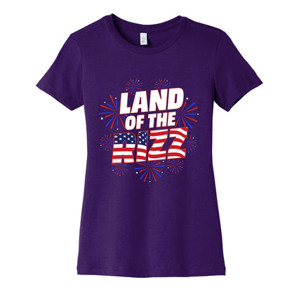 Land of the Rizz Womens Cotton Tee
