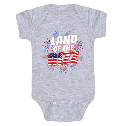 Land of the Rizz Baby One-Piece