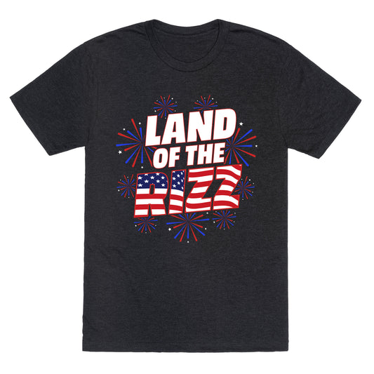 Land of the Rizz Unisex Triblend Tee