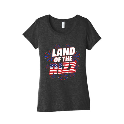 Land of the Rizz Womens Triblend Tee
