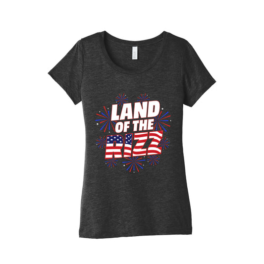 Land of the Rizz Womens Triblend Tee