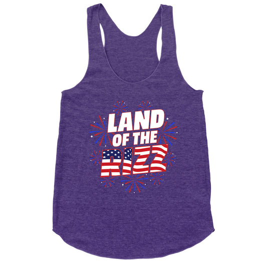 Land of the Rizz Racerback Tank