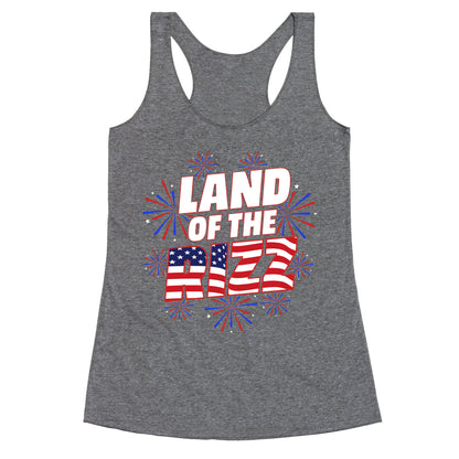 Land of the Rizz Racerback Tank