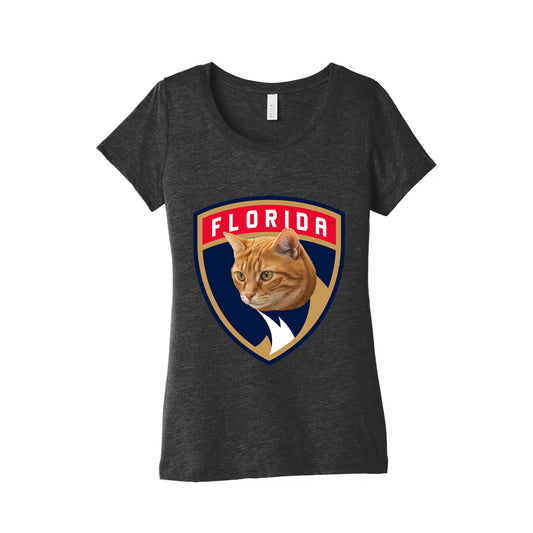Paul Maurice Cat Womens Triblend Tee