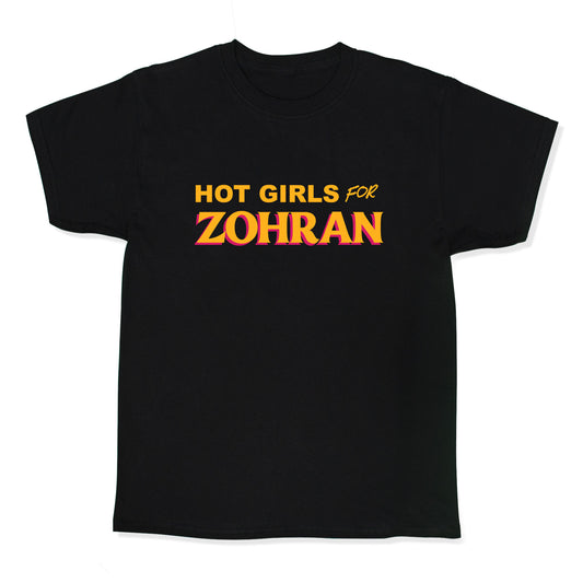 Hot Girls For Zohran Kids Tee