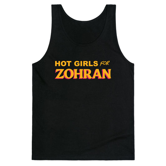 Hot Girls For Zohran Tank Top