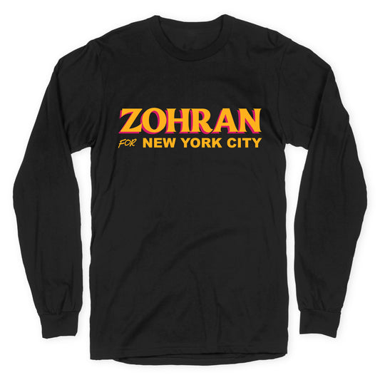 Zohran for New York City Longsleeve Tee