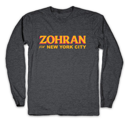 Zohran for New York City Longsleeve Tee