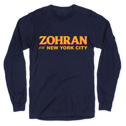 Zohran for New York City Longsleeve Tee