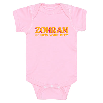 Zohran for New York City Baby One-Piece