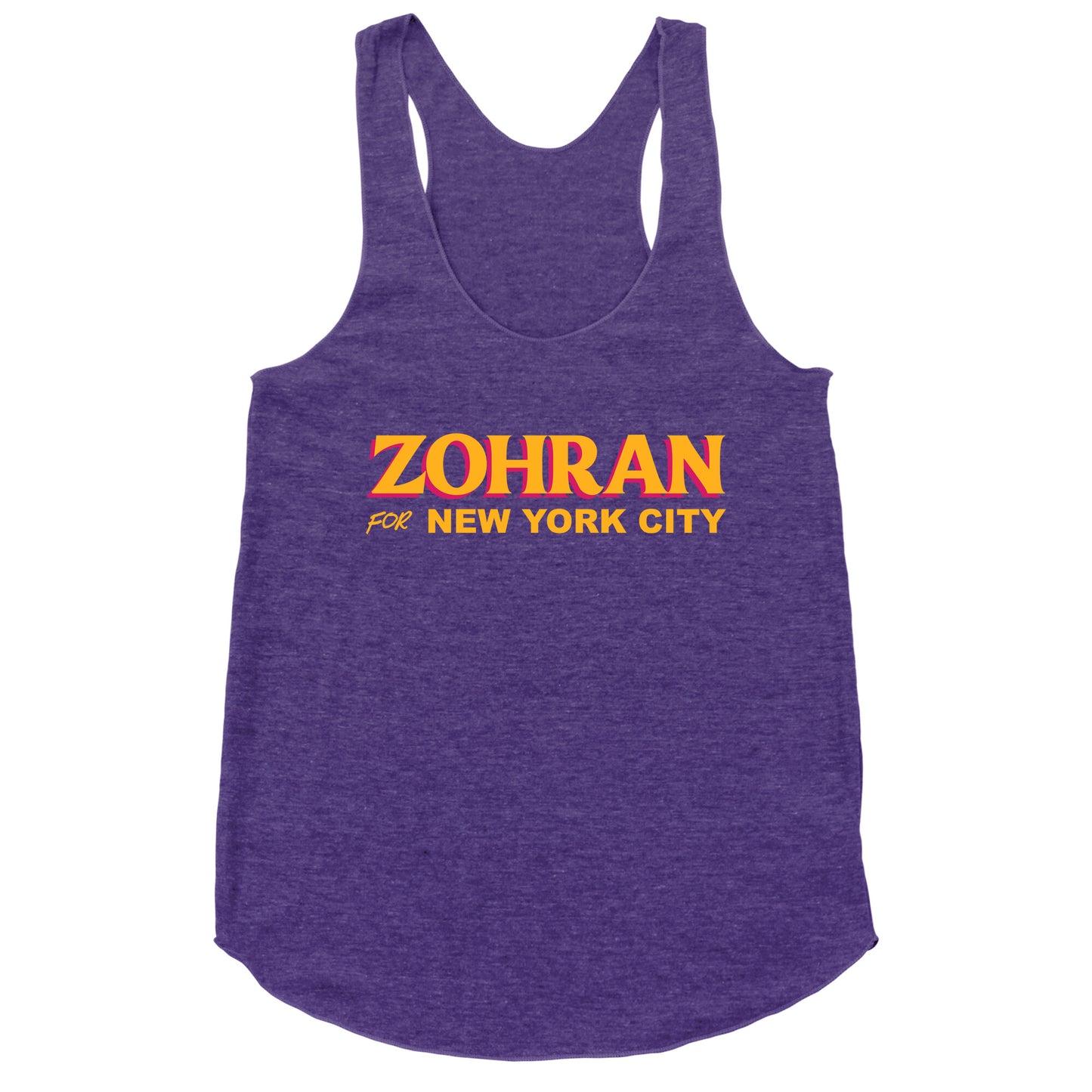 Zohran for New York City Racerback Tank