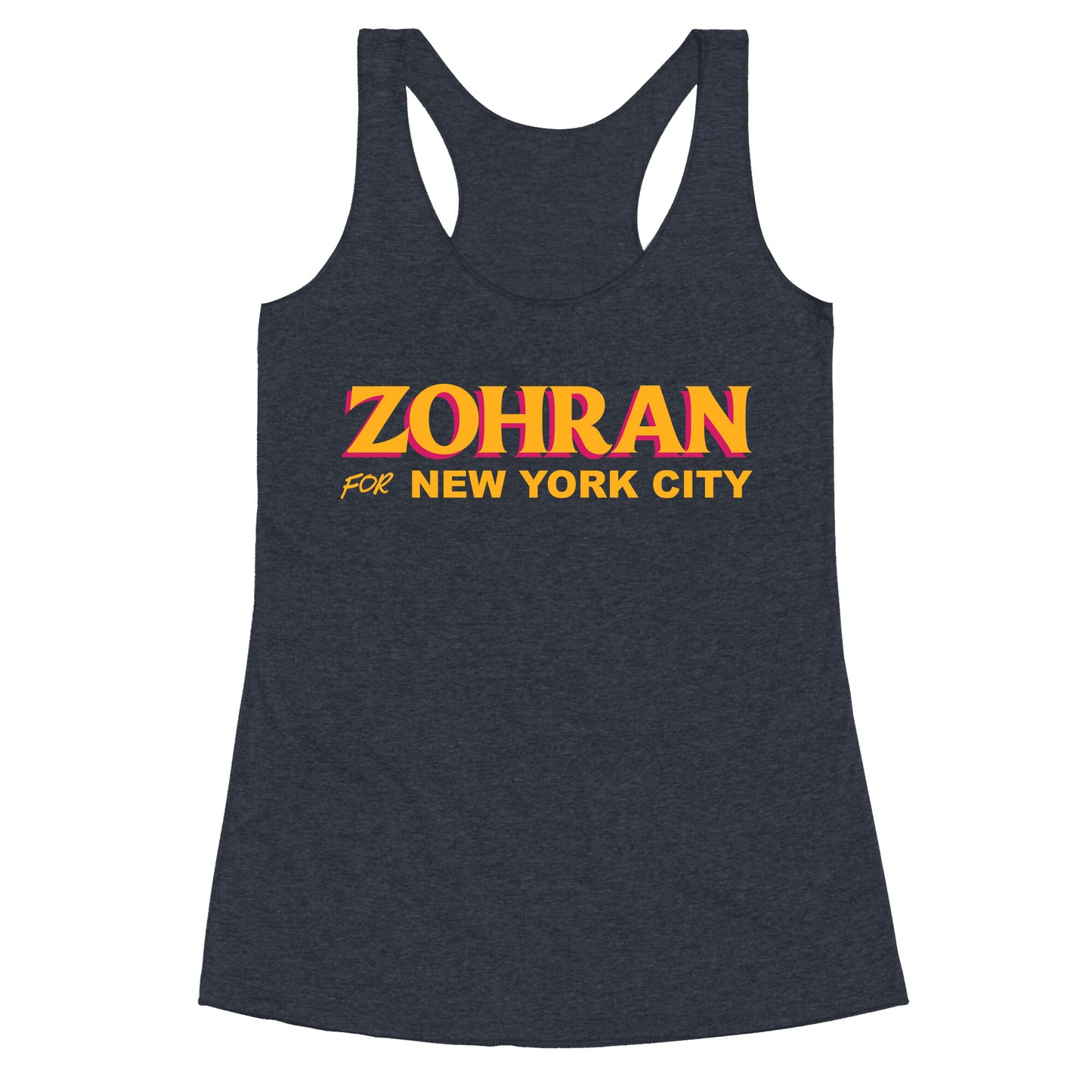Zohran for New York City Racerback Tank