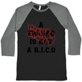 A Freako Is Not A Rico Baseball Tee