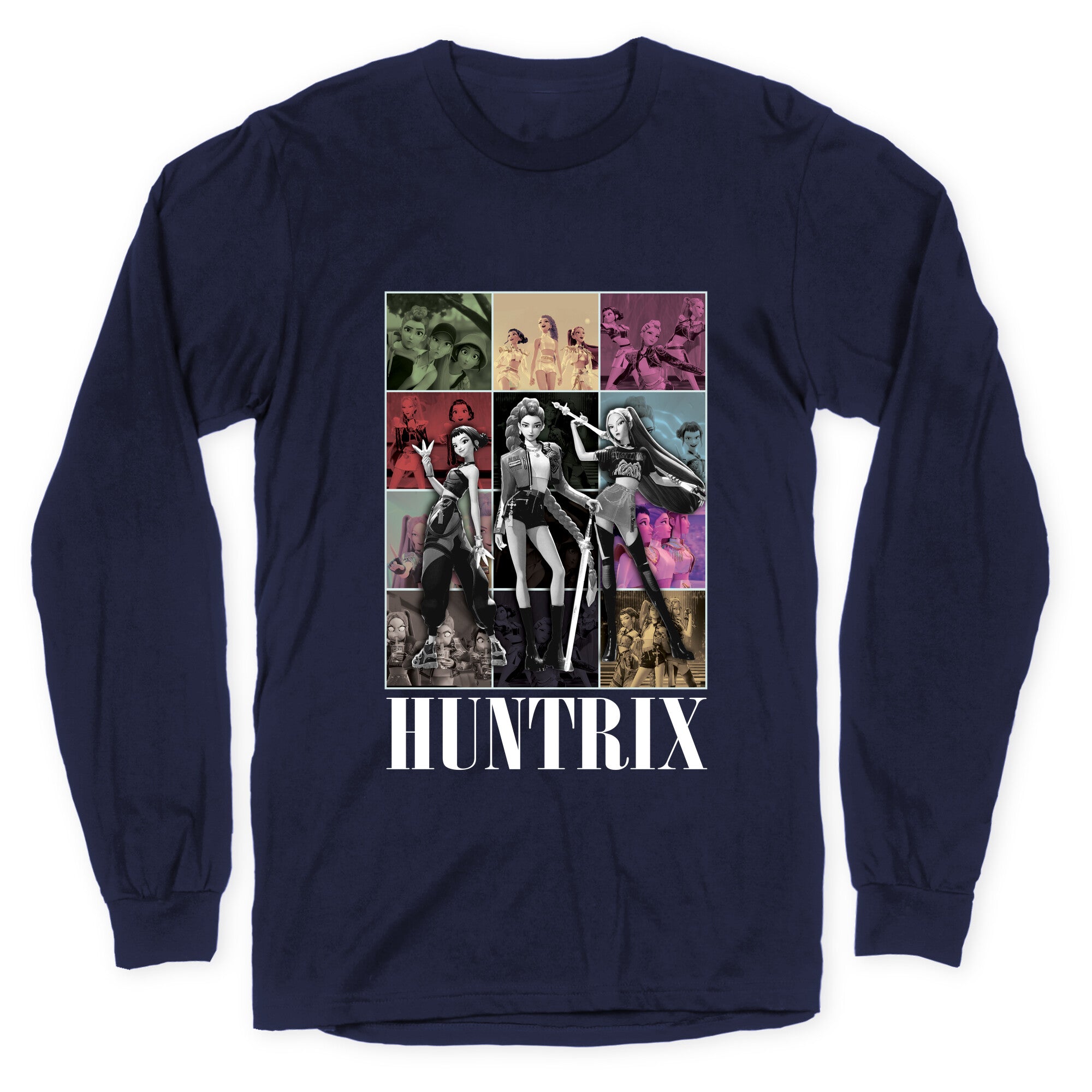 Huntrix Kpop Demon Hunters Longsleeve Tee