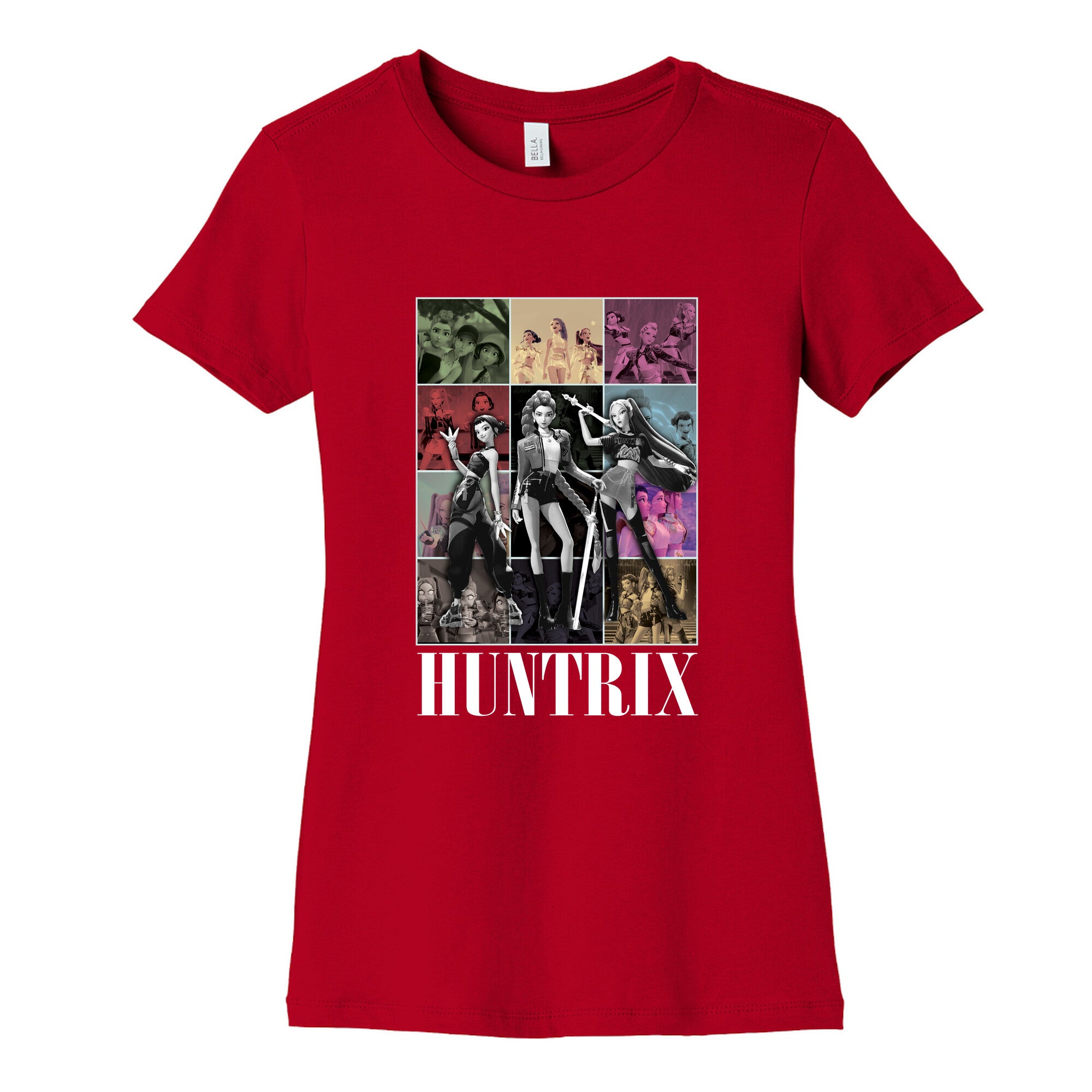Huntrix Kpop Demon Hunters Womens Cotton Tee