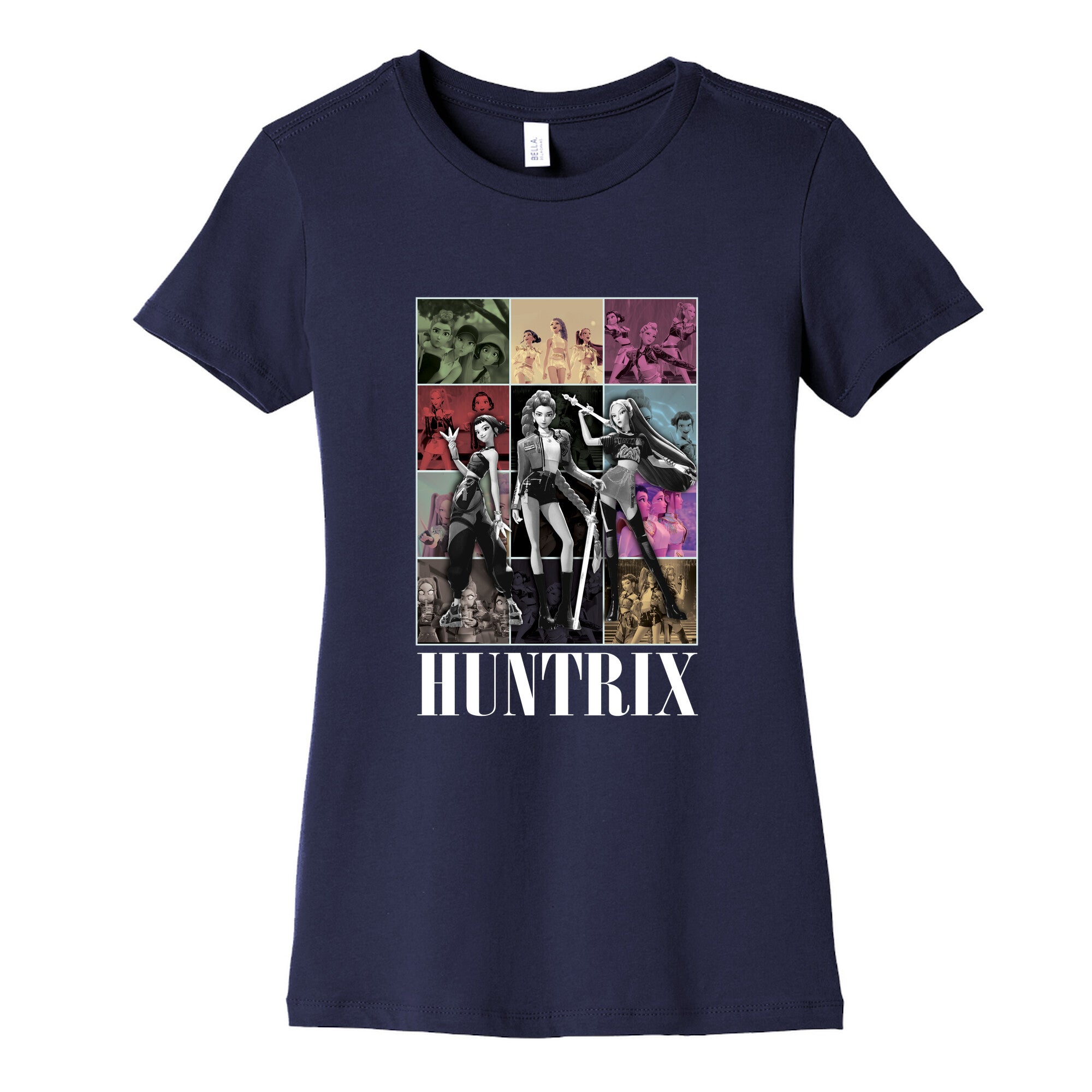 Huntrix Kpop Demon Hunters Womens Cotton Tee
