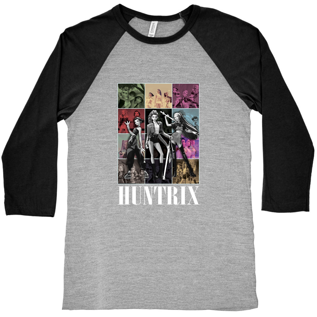 Huntrix Kpop Demon Hunters Baseball Tee
