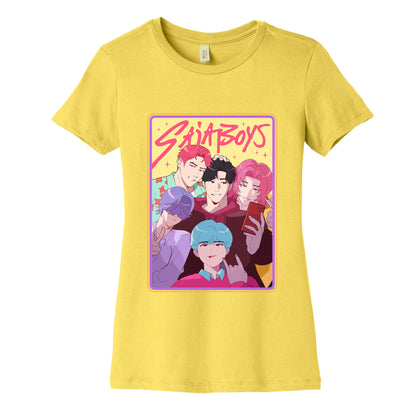 Sajaboys Kpop Demon Hunters Womens Cotton Tee