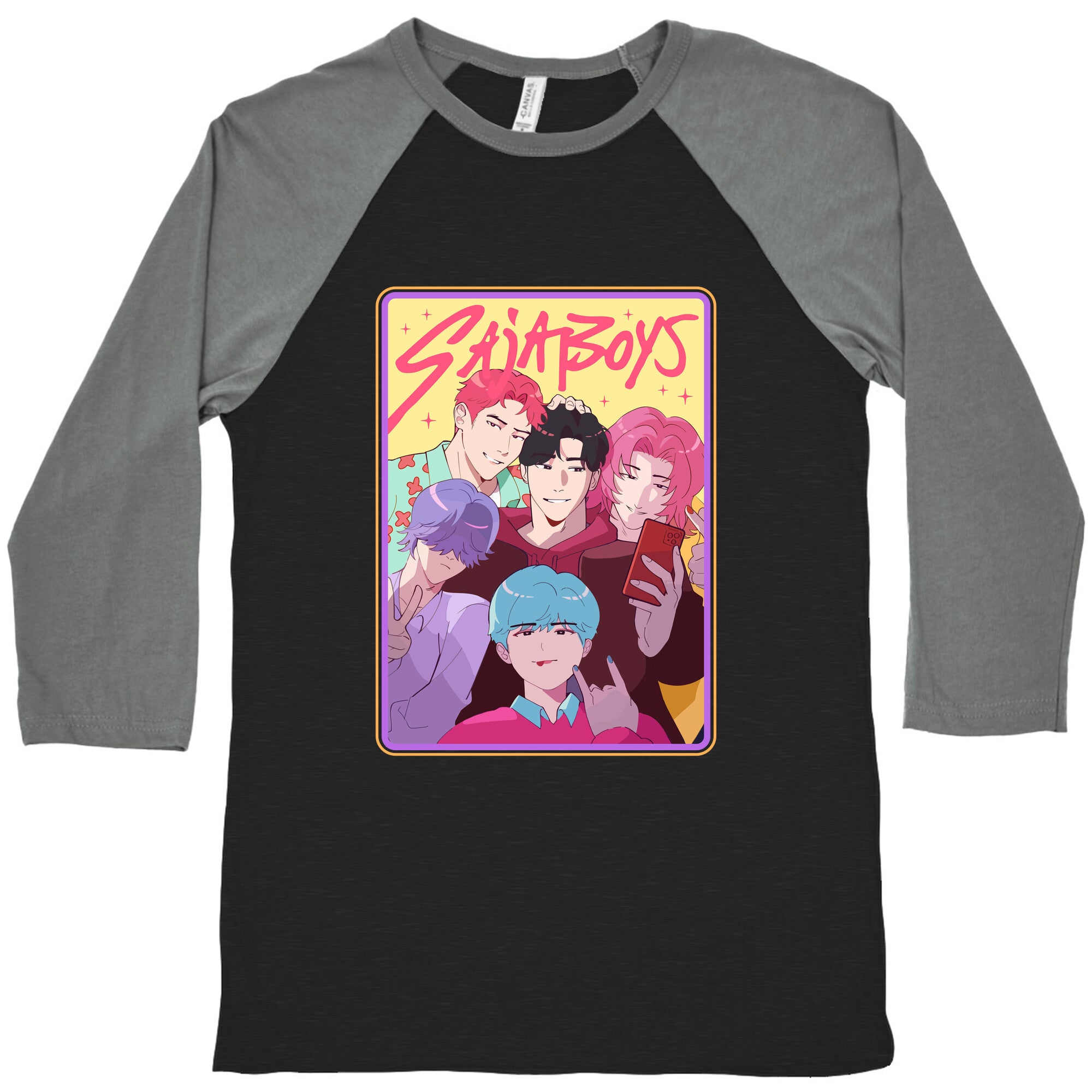 Sajaboys Kpop Demon Hunters Baseball Tee