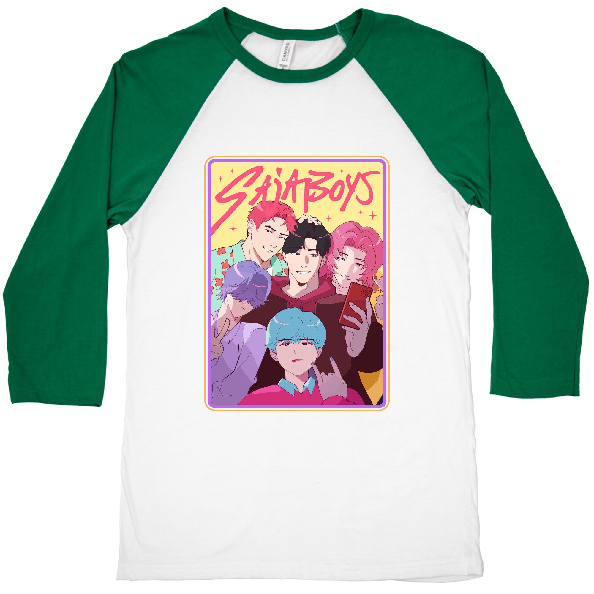 Sajaboys Kpop Demon Hunters Baseball Tee