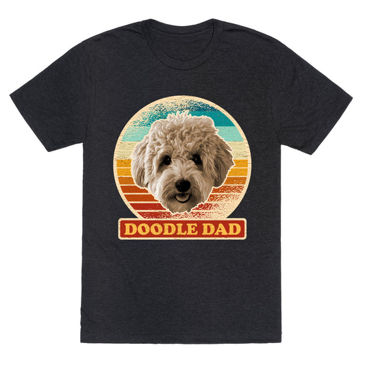 Doodle Dad Unisex Triblend Tee