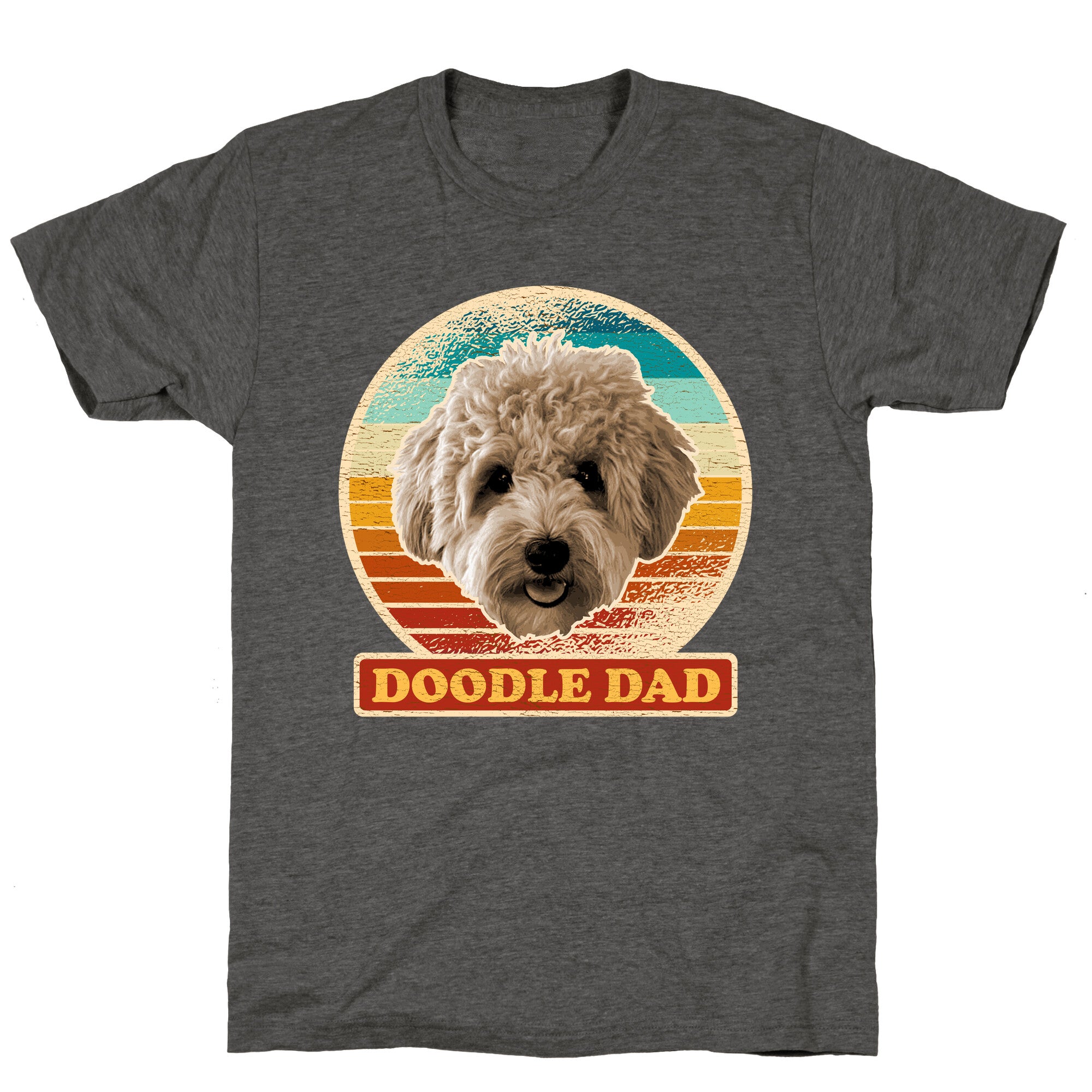Doodle Dad Unisex Triblend Tee