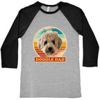 Doodle Dad Baseball Tee