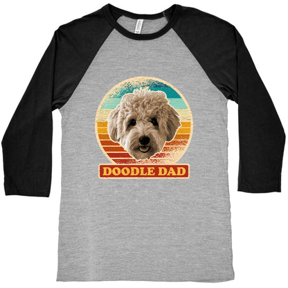 Doodle Dad Baseball Tee