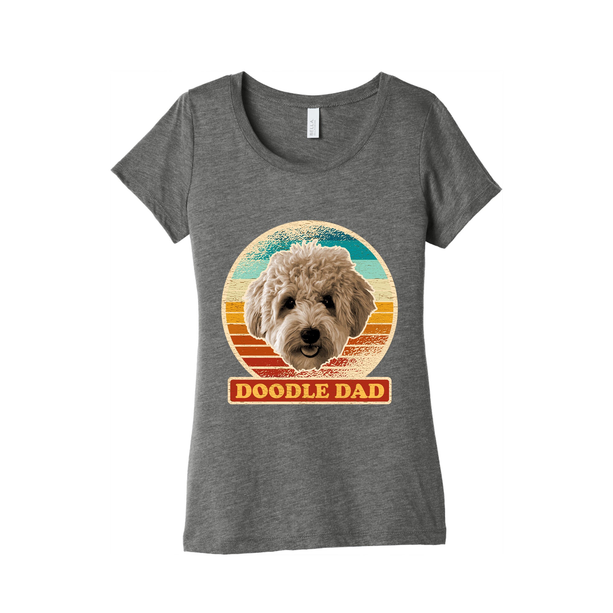 Doodle Dad Womens Triblend Tee