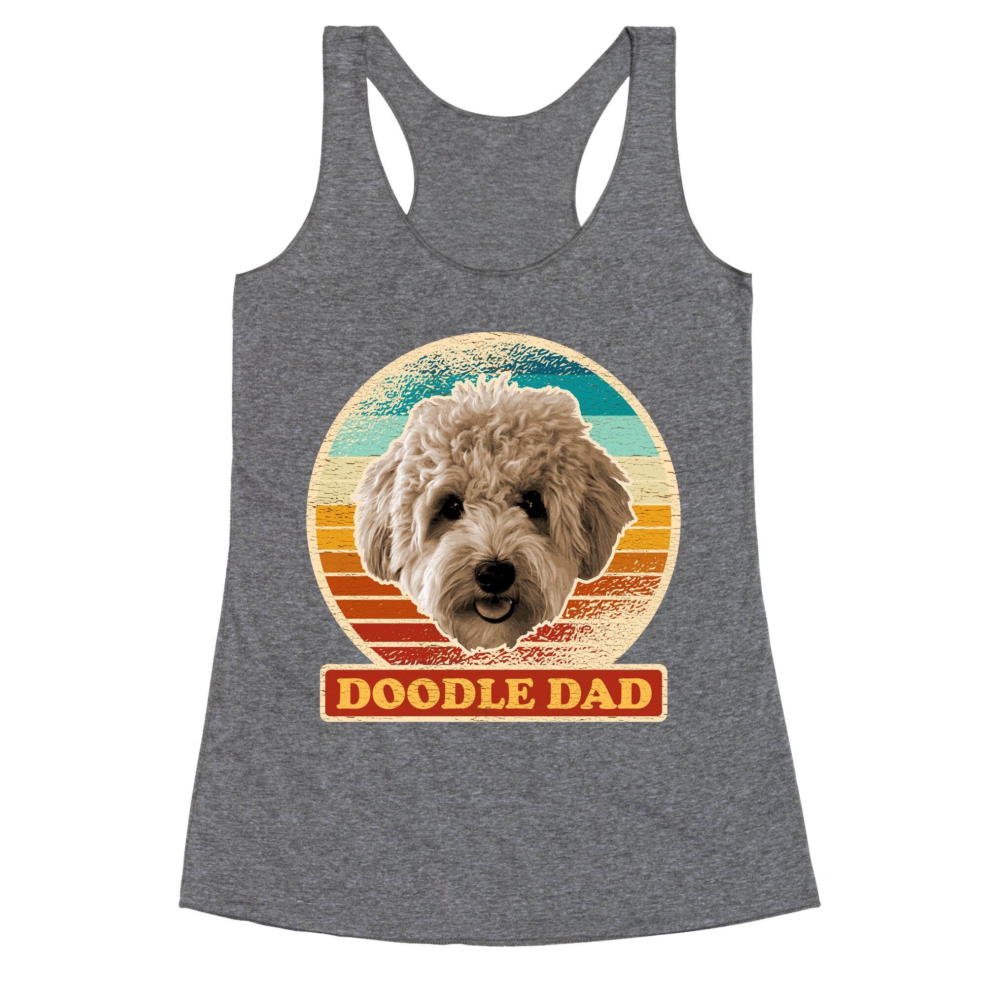 Doodle Dad Racerback Tank