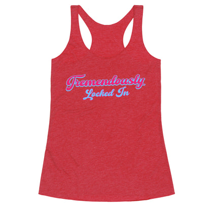 Tremendously Locked In Racerback Tank