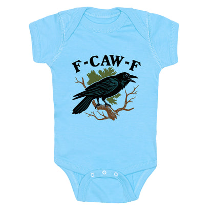 F Caw F Baby One-Piece