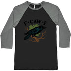 F Caw F Baseball Tee