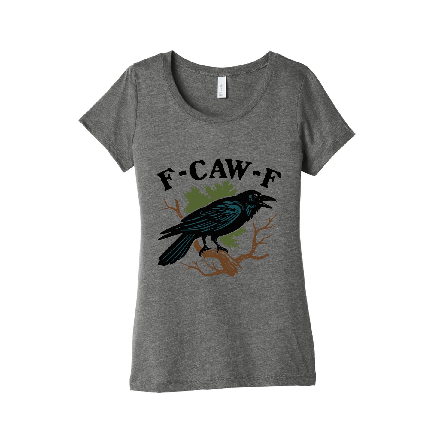 F Caw F Womens Triblend Tee