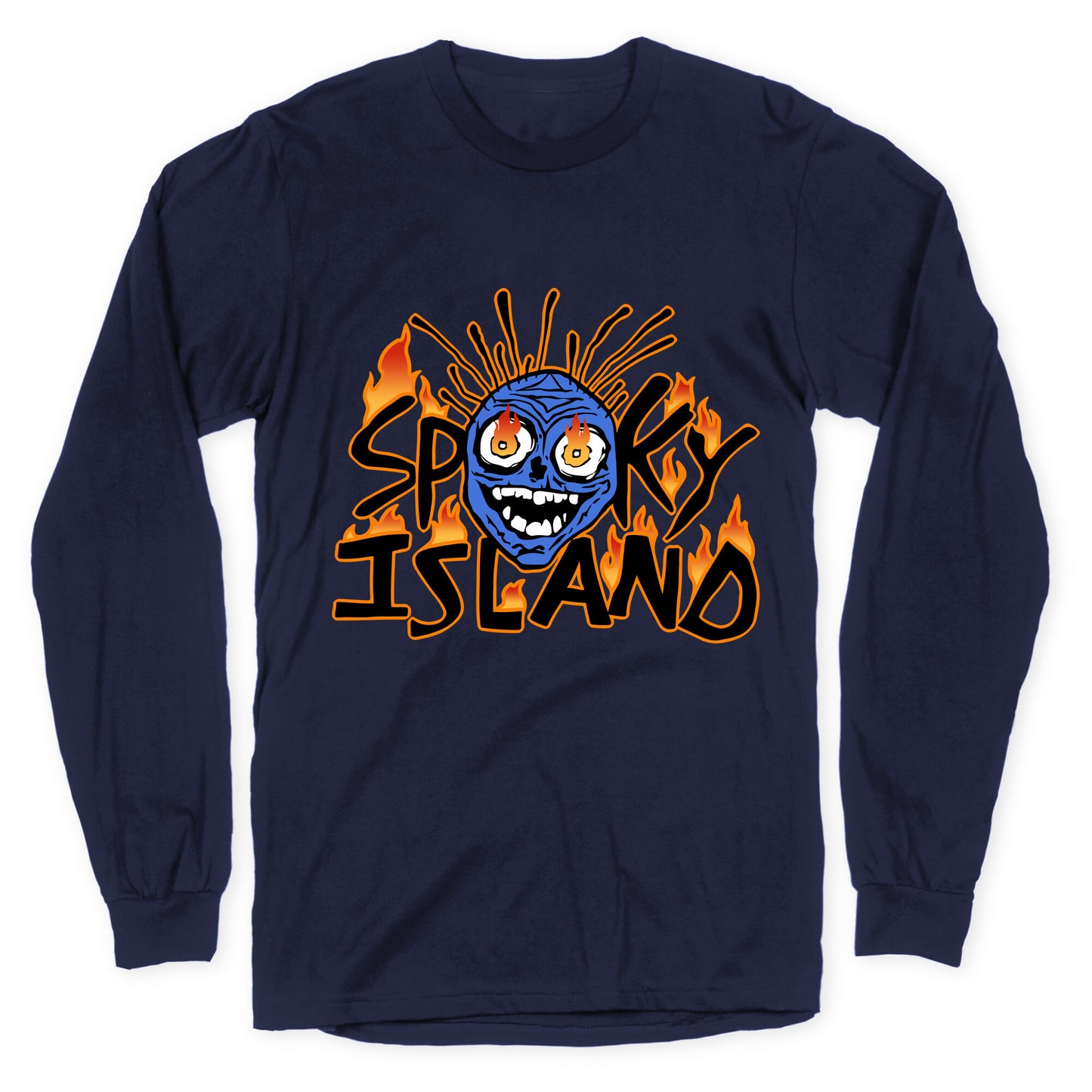 Spooky Island Longsleeve Tee