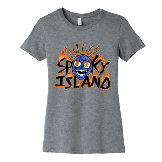 Spooky Island Womens Cotton Tee