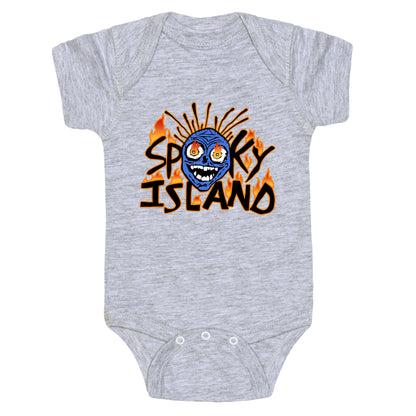 Spooky Island Baby One-Piece