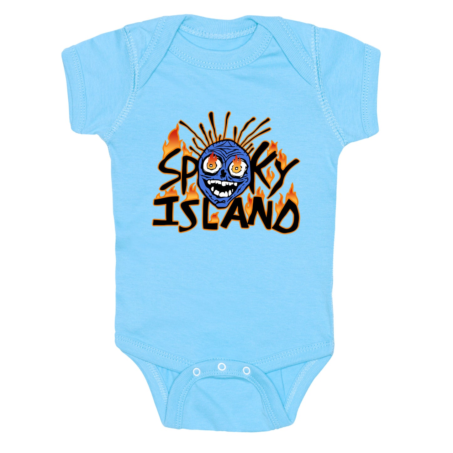 Spooky Island Baby One-Piece