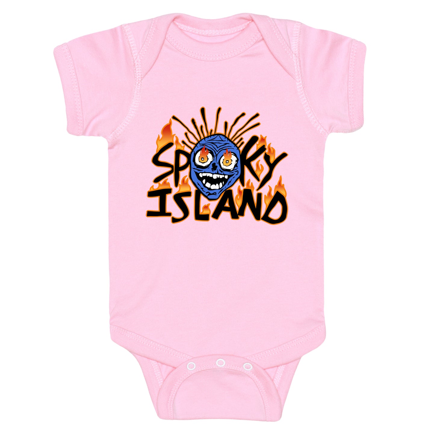 Spooky Island Baby One-Piece