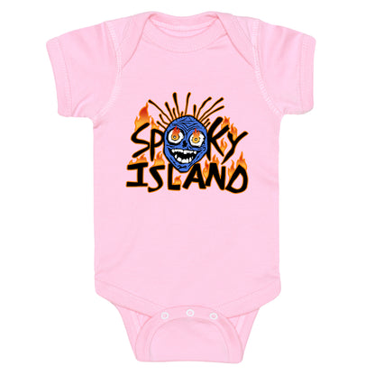 Spooky Island Baby One-Piece