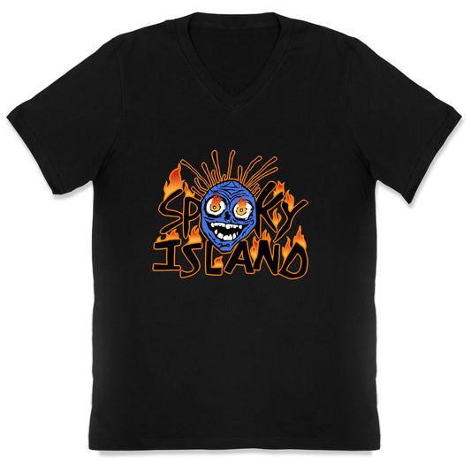 Spooky Island V-Neck