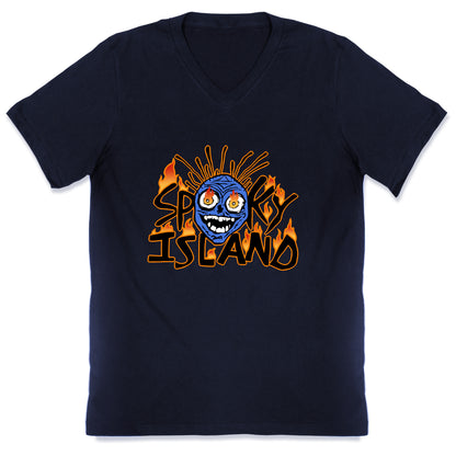 Spooky Island V-Neck