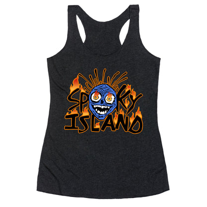 Spooky Island Racerback Tank