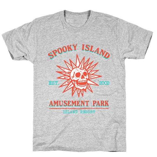 Spooky Island Retro T-Shirt