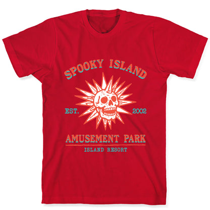 Spooky Island Retro T-Shirt
